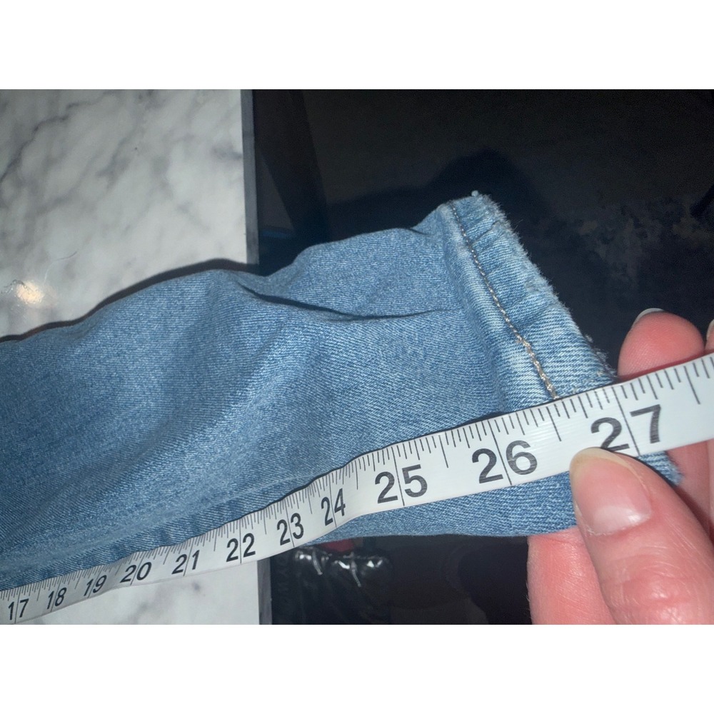 Joes Jeans The Charlie High Rise Skinny Ankle Velvet Side Stripe Blue Denim 25 - Picture 10 of 11